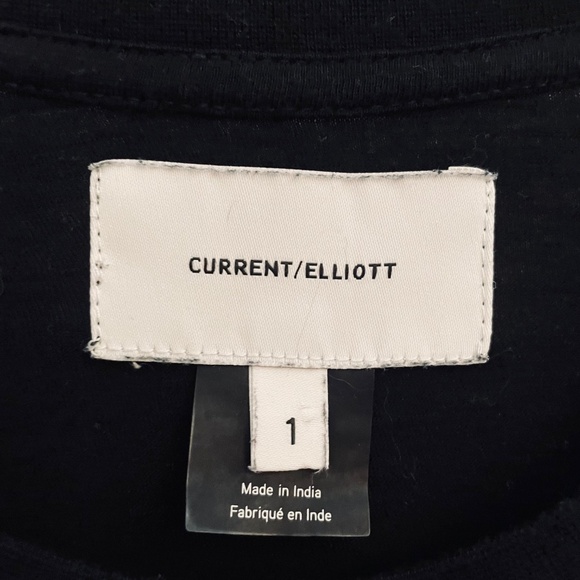 NWOT CURRENT/ELLIOTT Crew Neck Muscle T-Shirt - Picture 3 of 6